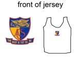 Canoeing jersey design front